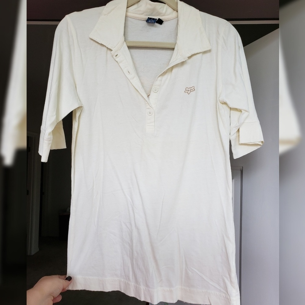 Fox Riders Company Half Sleeve Polo Tee